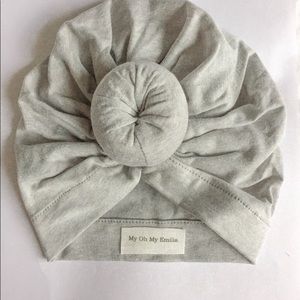 Baby Modern Turban (Gray)